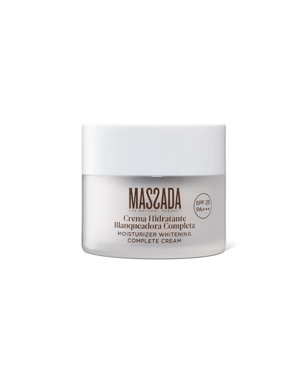 Crema hidratante blanqueadora completa SPF 25/PA+++